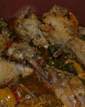 Чахохбили из курицы в мультиварке