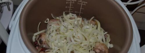 чахохбили из курицы в мультиварке. Шаг 8