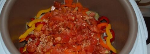 чахохбили из курицы в мультиварке. Шаг 11