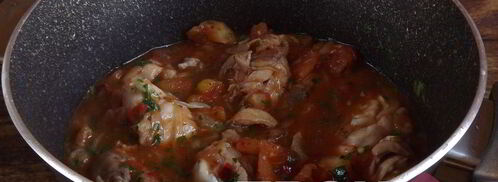 чахохбили из курицы. Шаг 10