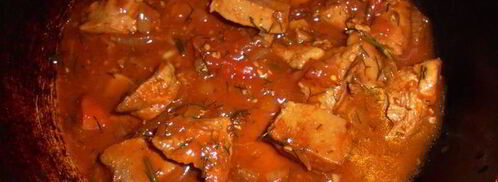 чахохбили из свинины. Шаг 6