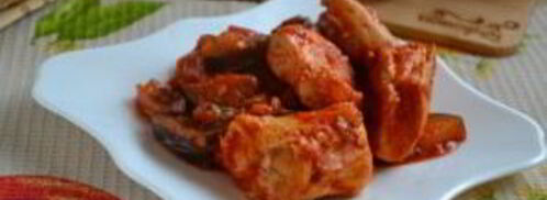 чахохбили с баклажанами. Шаг 9