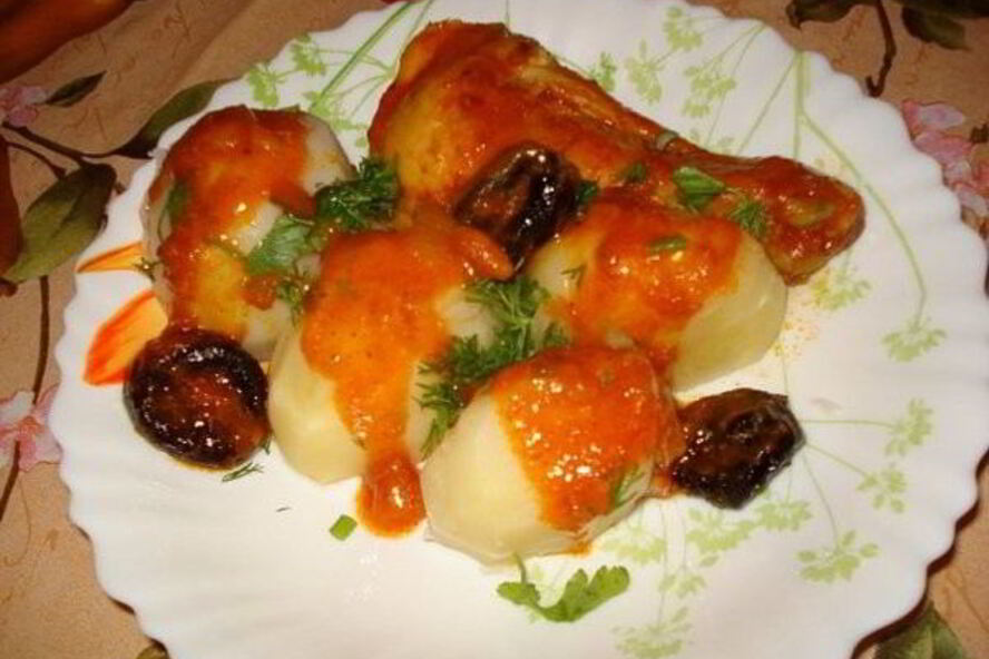 Рецепт чахохбили с черносливом