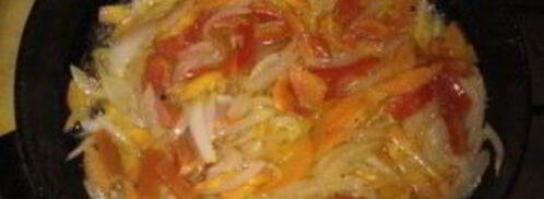 чахохбили с грецким орехом. Шаг 7