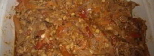 чахохбили с грецким орехом. Шаг 10