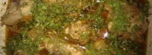 чахохбили с грецким орехом. Шаг 11