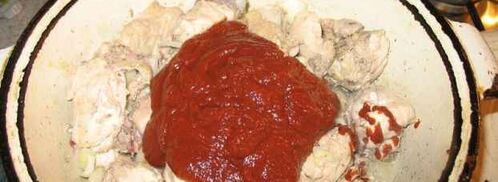 чахохбили с куриной грудки. Шаг 17