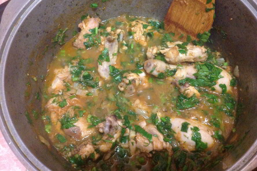 Рецепт чахохбили в помидорах