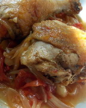 Курица по мотивам Чахохбили