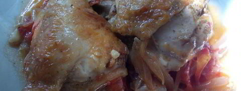 курица по мотивам чахохбили. Шаг 6