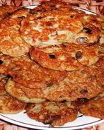 Деревенские драники с луком и грибами