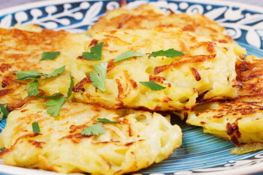 Рецепт драников из кабачков с сыром