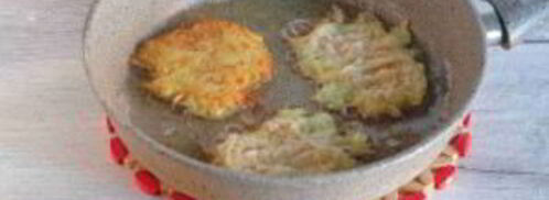 драники из картофеля, кабачка и яблока. Шаг 5