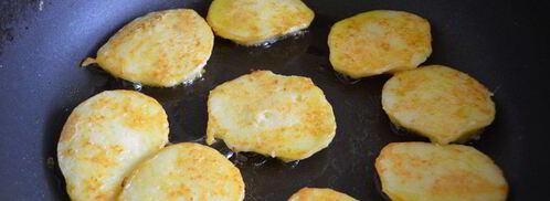 драники из картошки с грибным соусом. Шаг 10