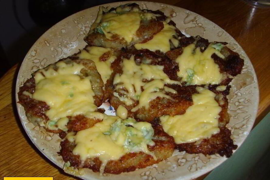 Рецепт драников из картошки с сыром