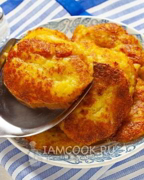 Драники из вареной картошки