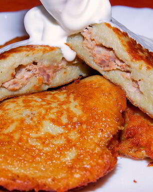 Драники с фаршем