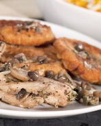 Драники с грибами