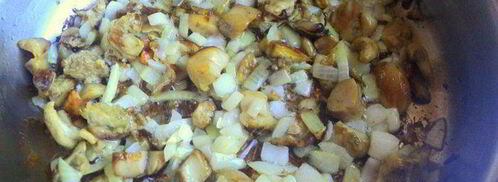 драники с грибным соусом. Шаг 6