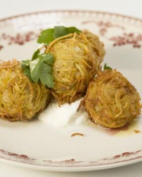 Драники с мясной начинкой