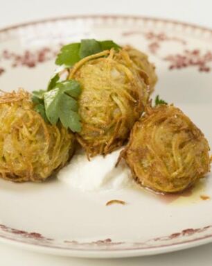 Драники с мясной начинкой