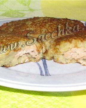 Драники с мясом
