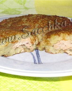 Драники с мясом