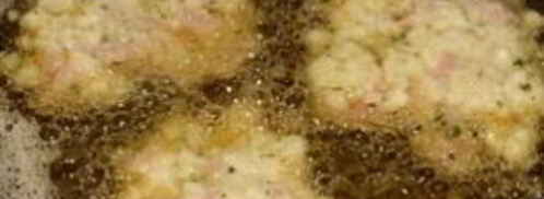 драники с ветчиной и сыром. Шаг 6