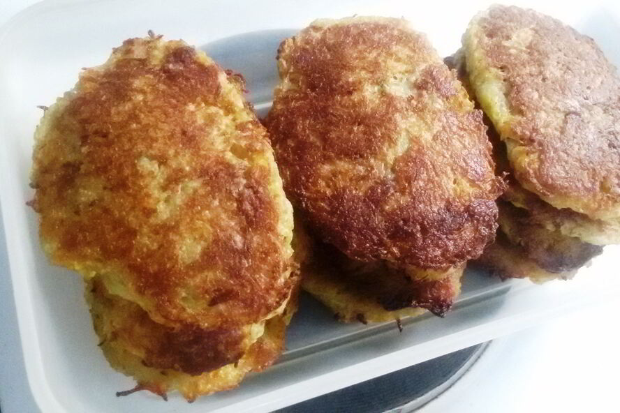 Рецепт картофельных драников с мясным фаршем