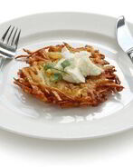 Картофельные драники с репой