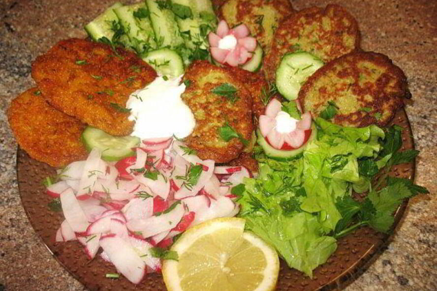 Рецепт картофельных и морковные драники