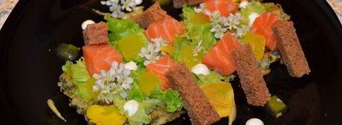 лосось на картофельном дранике. Шаг 6