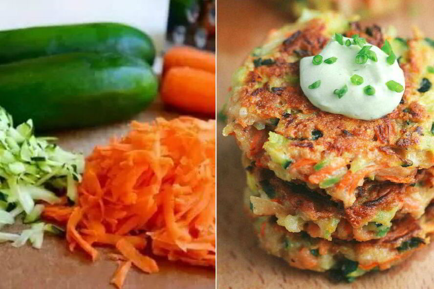 Рецепт овощных драников