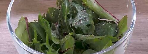 яйца с грибами на тыквенных драниках. Шаг 9