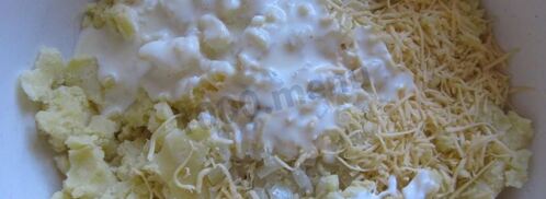 форшмак с сыром и картошкой. Шаг 8
