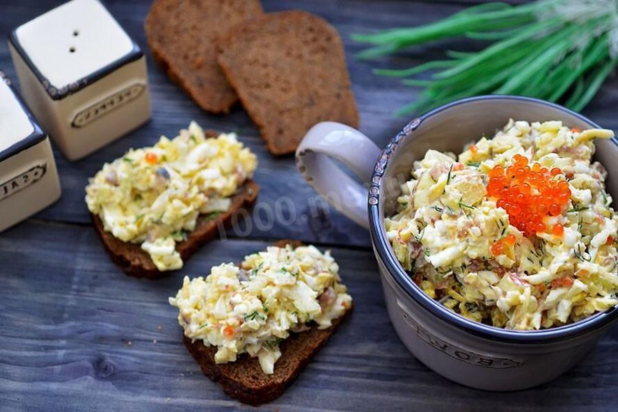 Рецепт форшмака с сыром