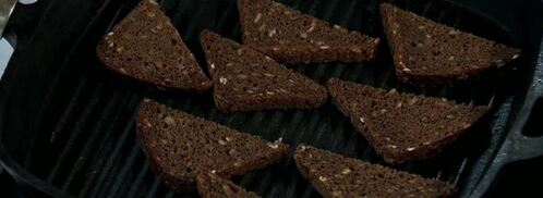 форшмак с зерновым хлебом. Шаг 3