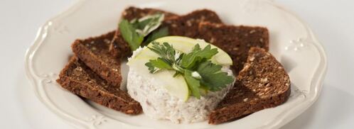 форшмак с зерновым хлебом. Шаг 5