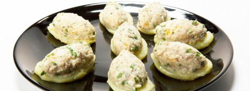 запеченный форшмак на картофельных медальонах. Шаг 8