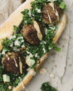 Баклажановые фрикадельки