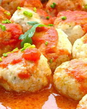 Фрикадельки из рыбы Марокко