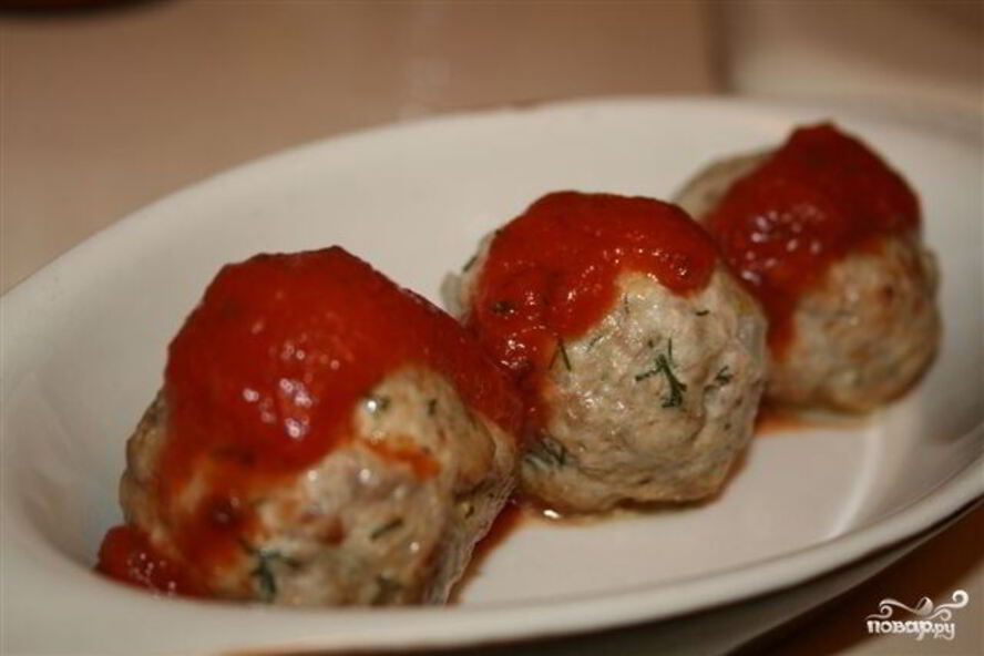Рецепт фрикаделек с сыром