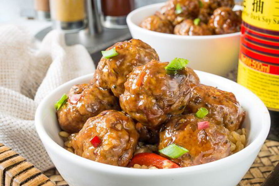 Рецепт фрикаделек в азиатском стиле