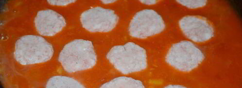 фрикадельки в остром соусе. Шаг 5