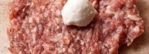 мясные фрикадельки с моцареллой. Шаг 4