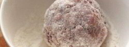 мясные фрикадельки с моцареллой. Шаг 6