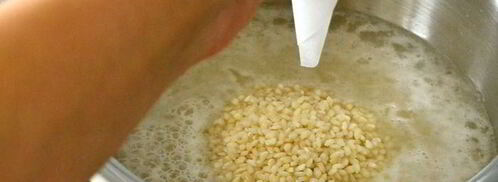 рисовая корона с тыквой и фрикадельками. Шаг 4