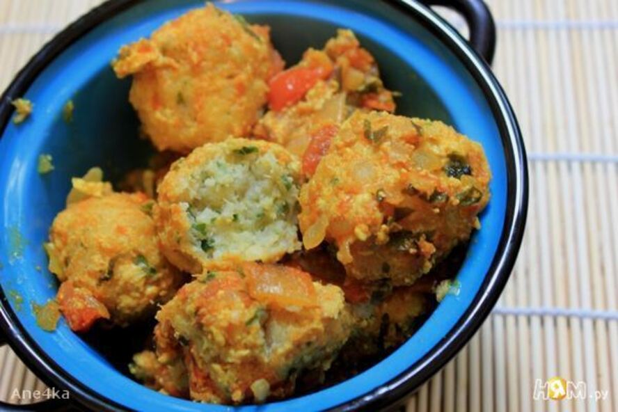 Рецепт рыбных фрикаделек в имбирном соусе