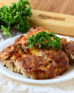 Сытные фрикаделины с начинкой