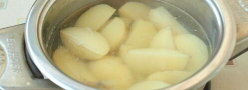 гарнир из картофеля с кабачками и шампиньонами. Шаг 4